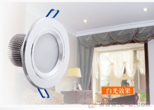 厂家直销LED灯具 2.5寸筒灯的品质与销售优势